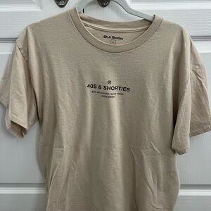 40s and shorties Tan Men's T-Shirt